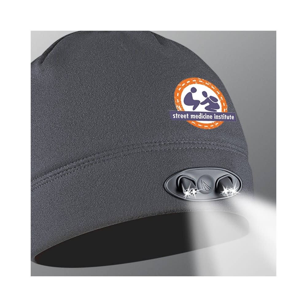 Panther Vision Headlamp Beanie Charcoal Gray LED - Ascmtools