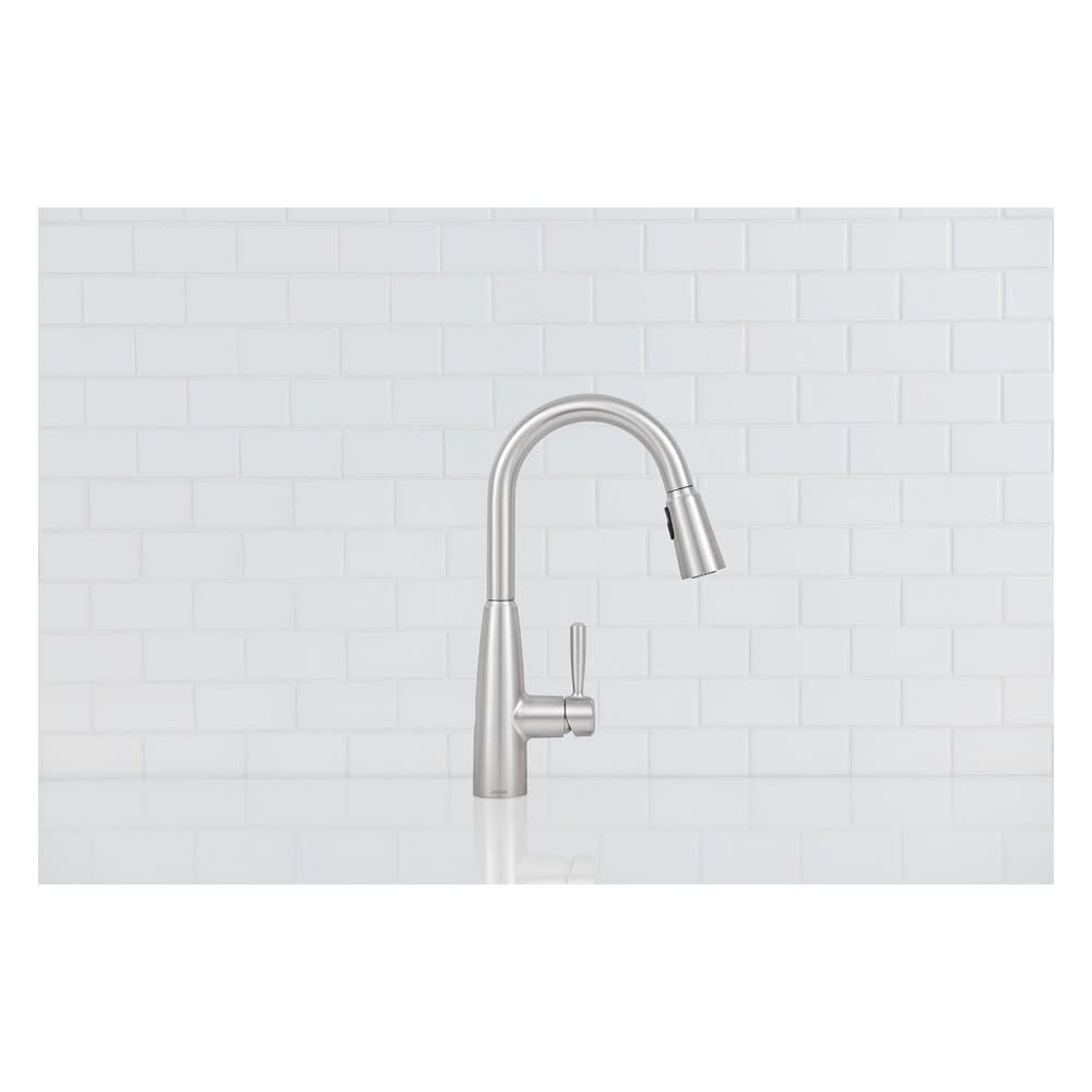 Moen Sperry MotionSense Kitchen Faucet Spot Resist Stainless - Ascmtools