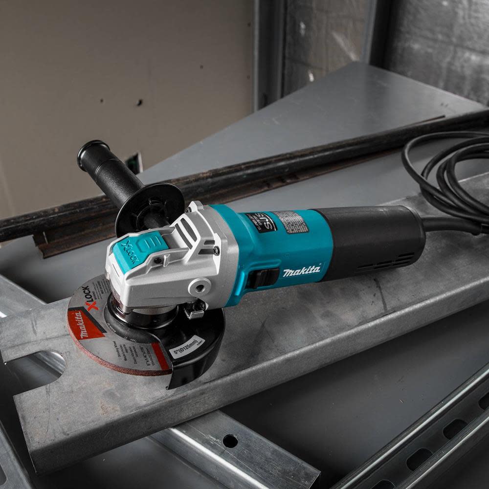 Makita 5″ X LOCK Angle Grinder High Power with SJS - Ascmtools