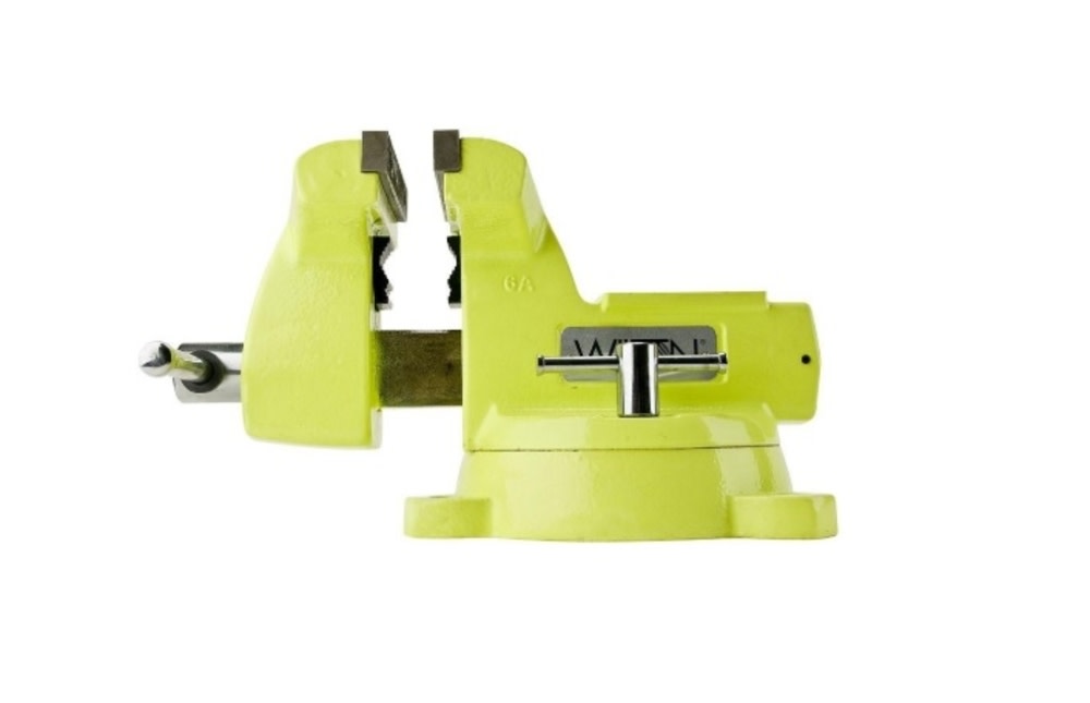 Wilton High-Visibility Safety Vise 5 In. Jaw Width 5-1/4 In. Jaw Opening - Ascmtools