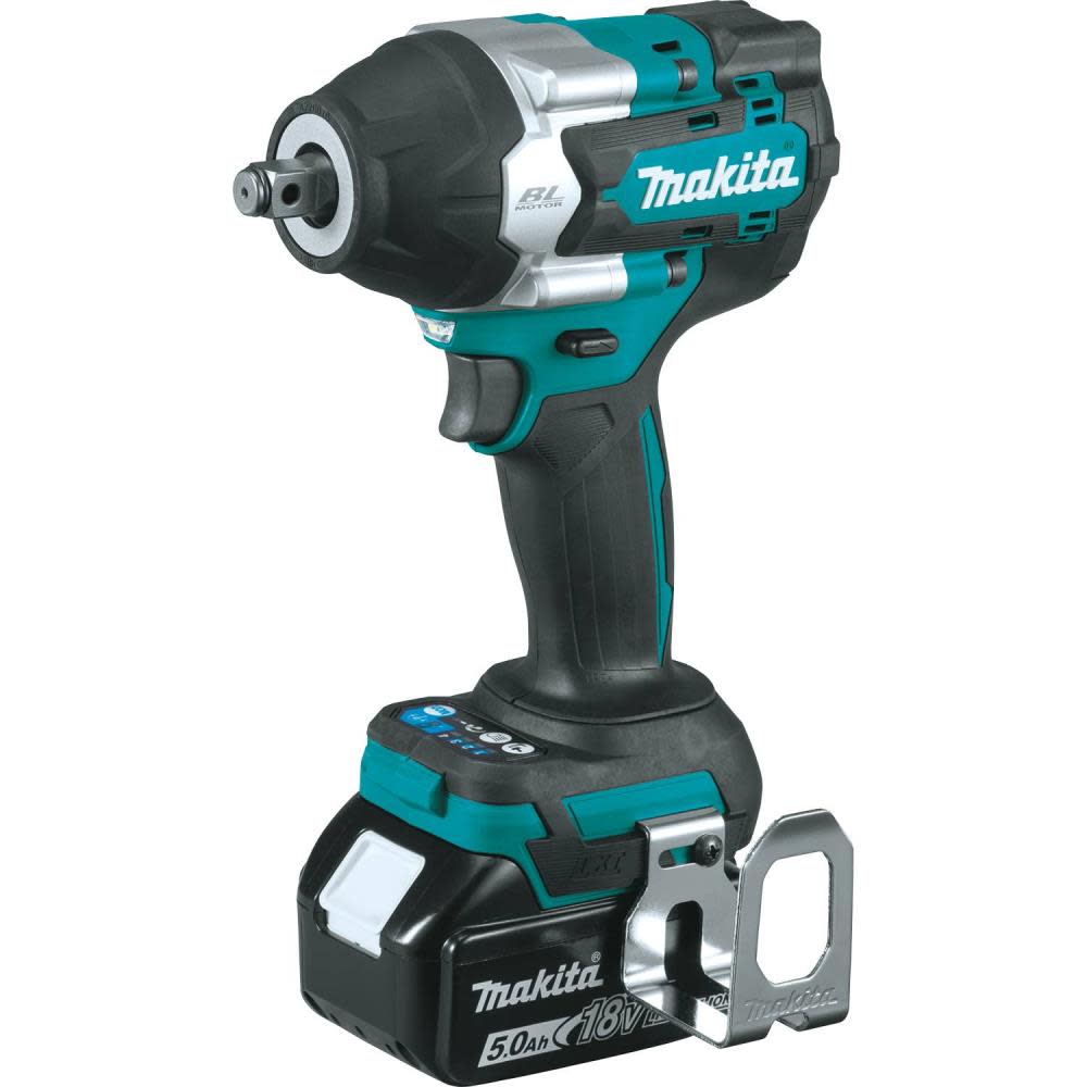 Makita 18V LXT 1/2″ Sq Drive Impact Wrench Kit with Friction Ring Anvil - Ascmtools