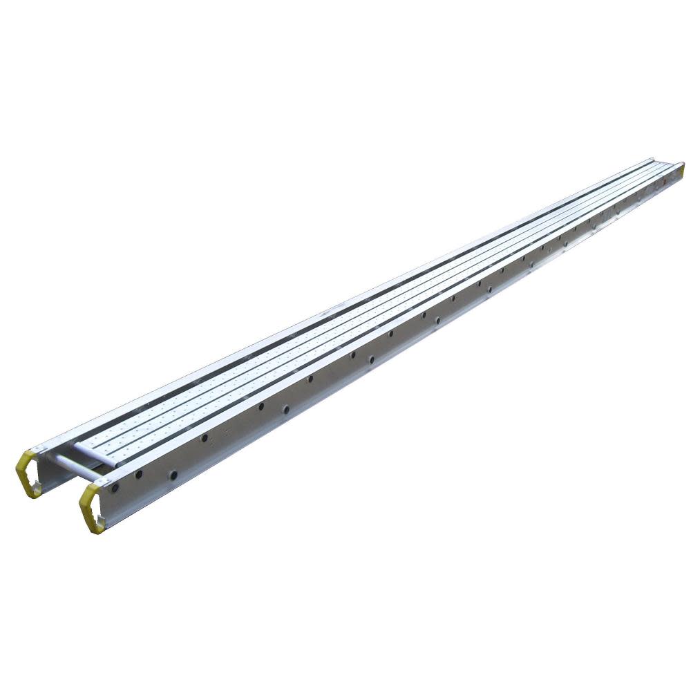Werner 20-ft x 6-in x 14-in Aluminum Scaffold Plank - Ascmtools