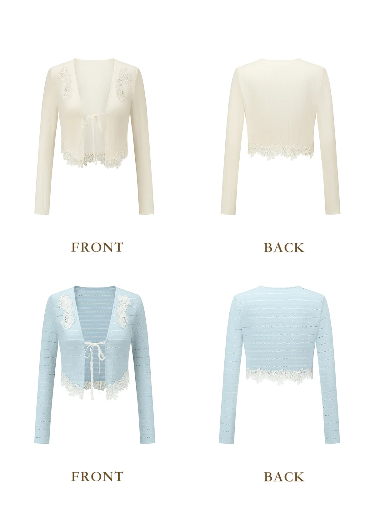 Ripples of the Double Melody Cardigan - Ascmtools