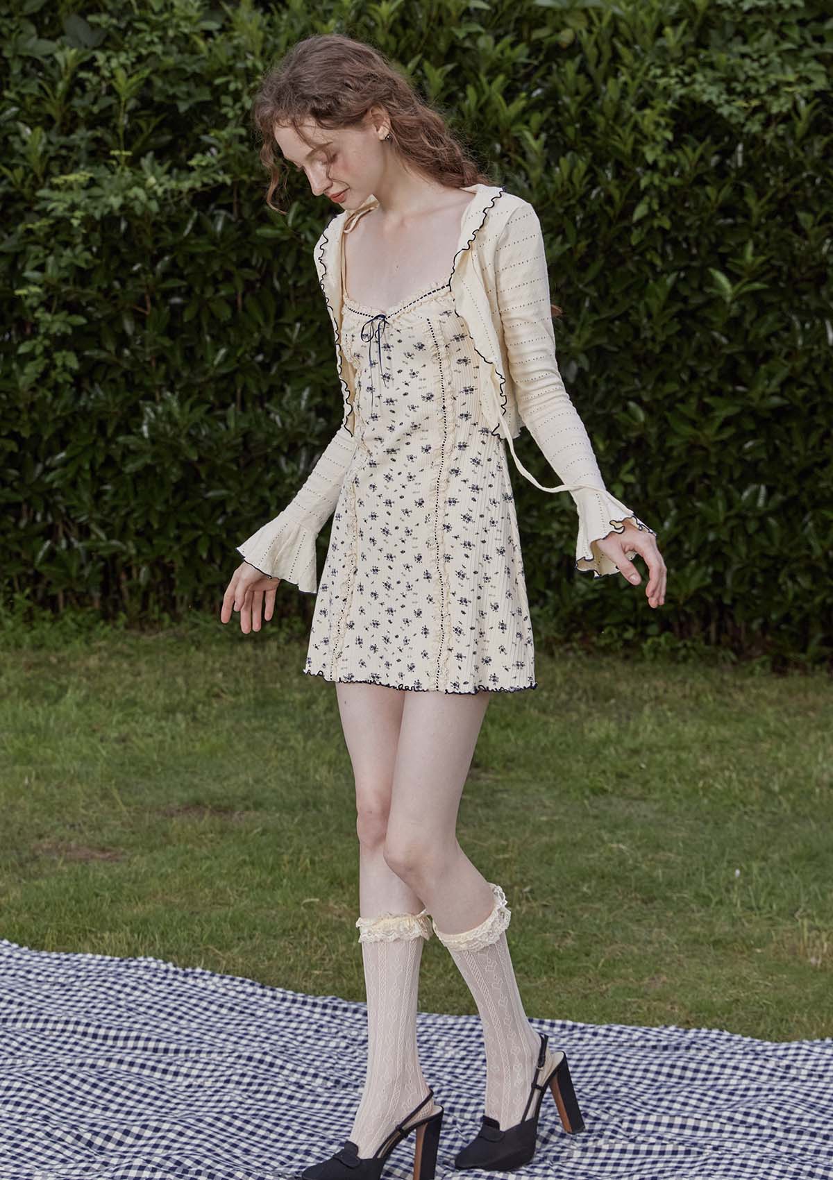 Blueberry Knit Cardigan - Ascmtools