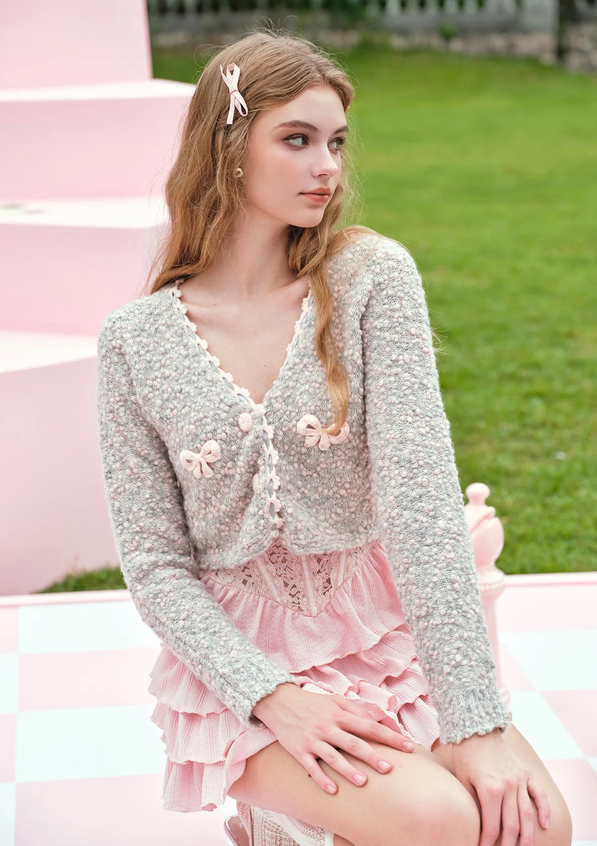 The Little Pineapple Knit Cardigan - Ascmtools