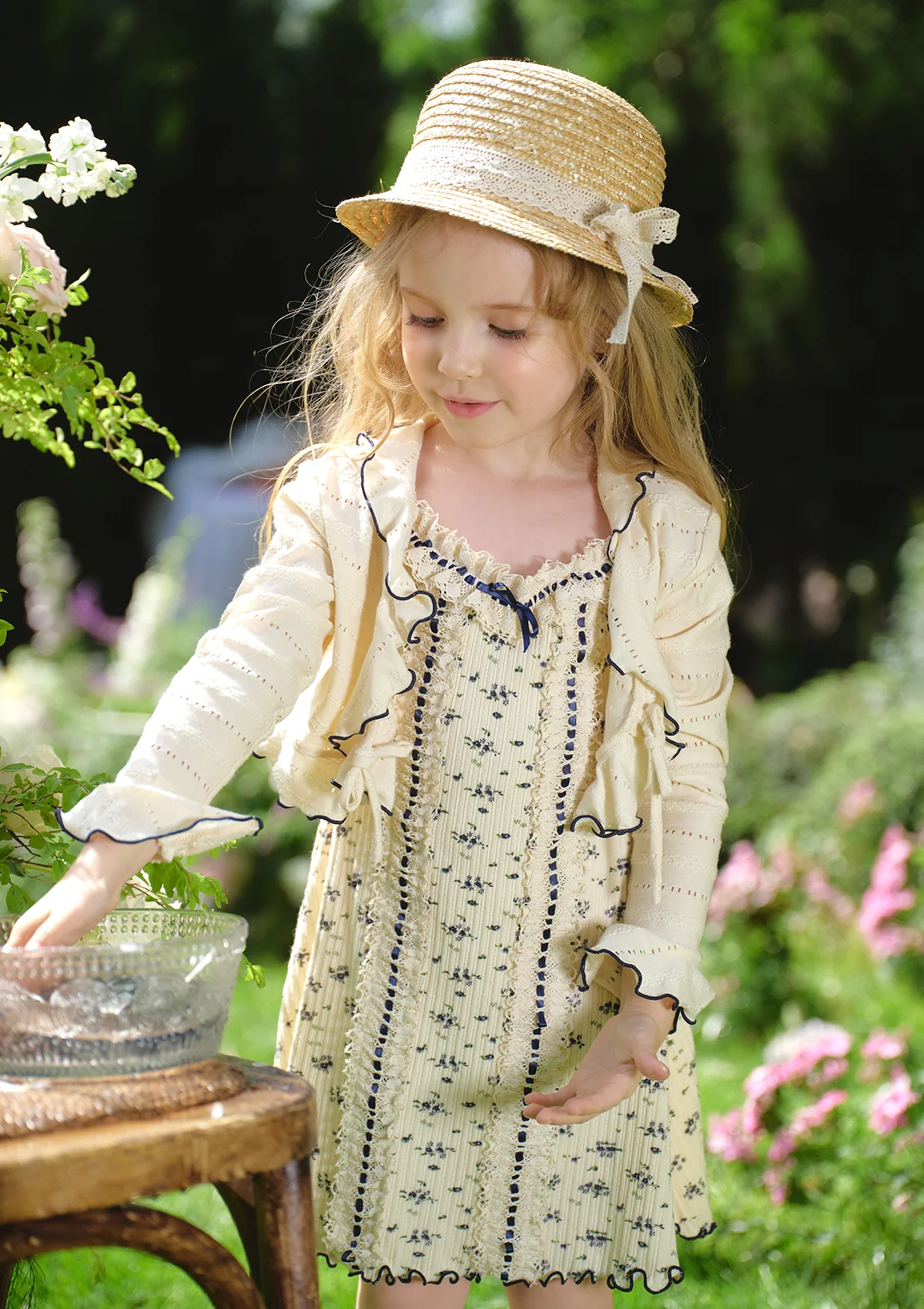 Toddler Girl Blueberry Knit Cardigan - Ascmtools