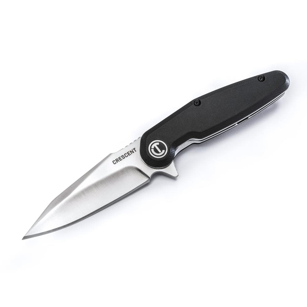 Crescent 3-1/2″ Harpoon Blade Composite Handle Pocket Knife - Ascmtools