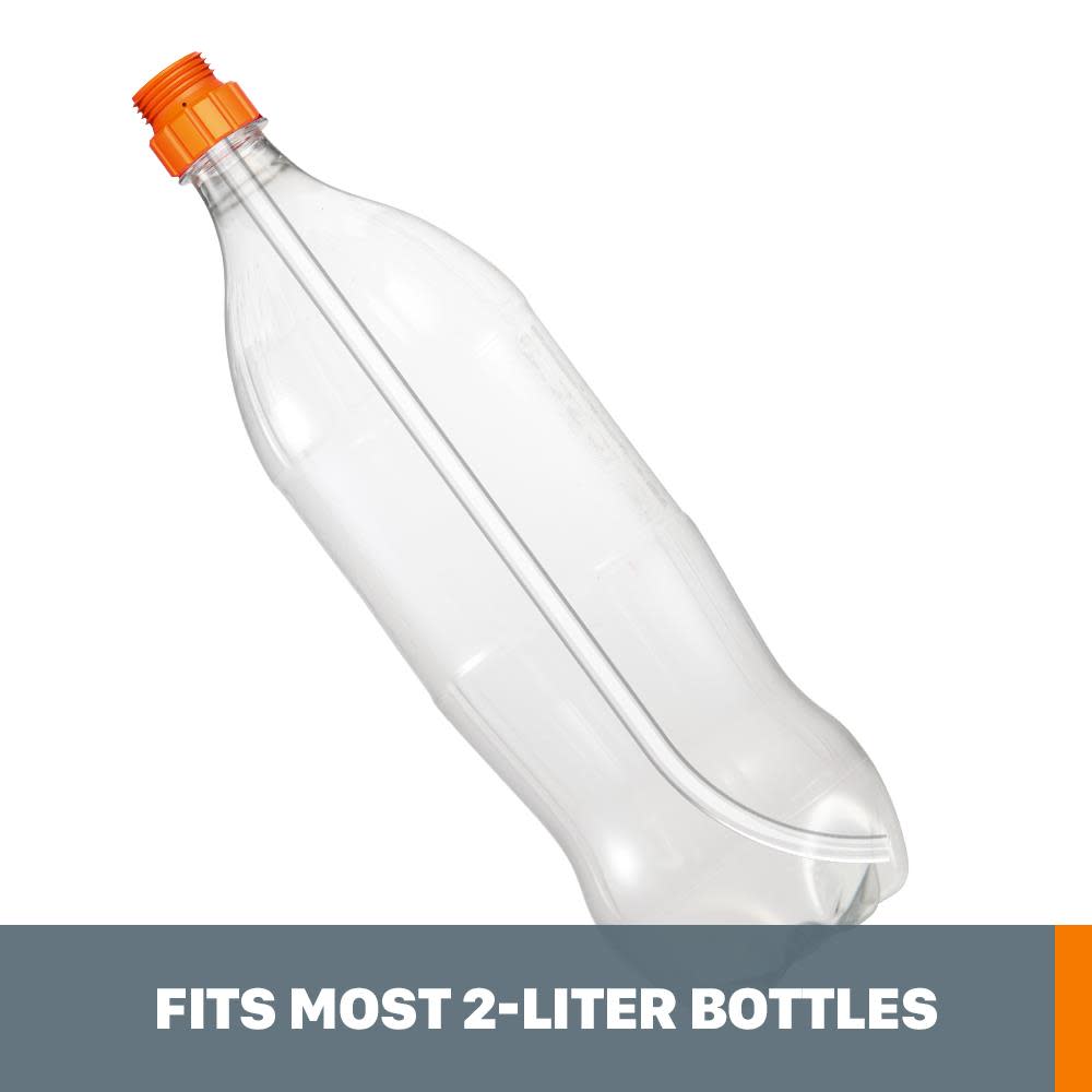 Worx Hydroshot Bottle Cap Connector with Draw Hose - Ascmtools