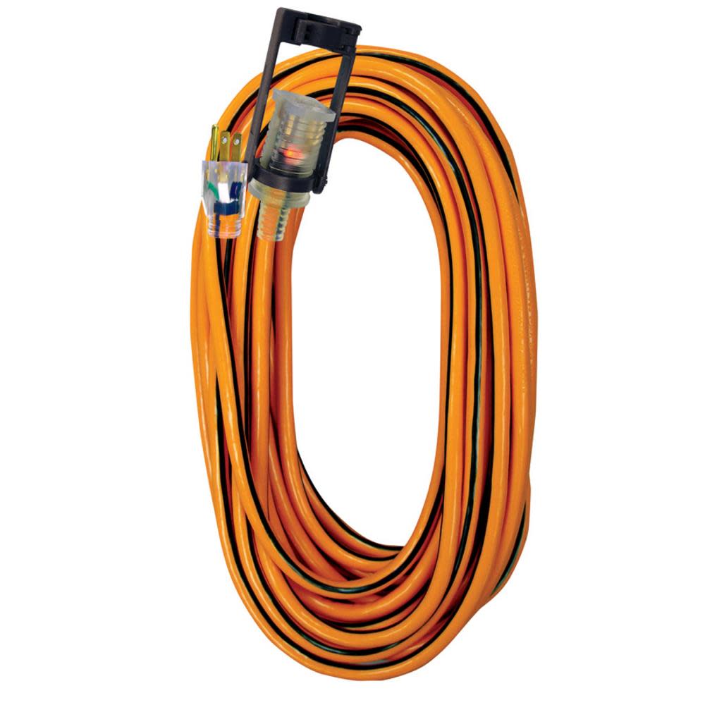 Voltec 50 Ft. 15 Amp 300V 14-Gauge Orange Outdoor Extension Cord - Ascmtools