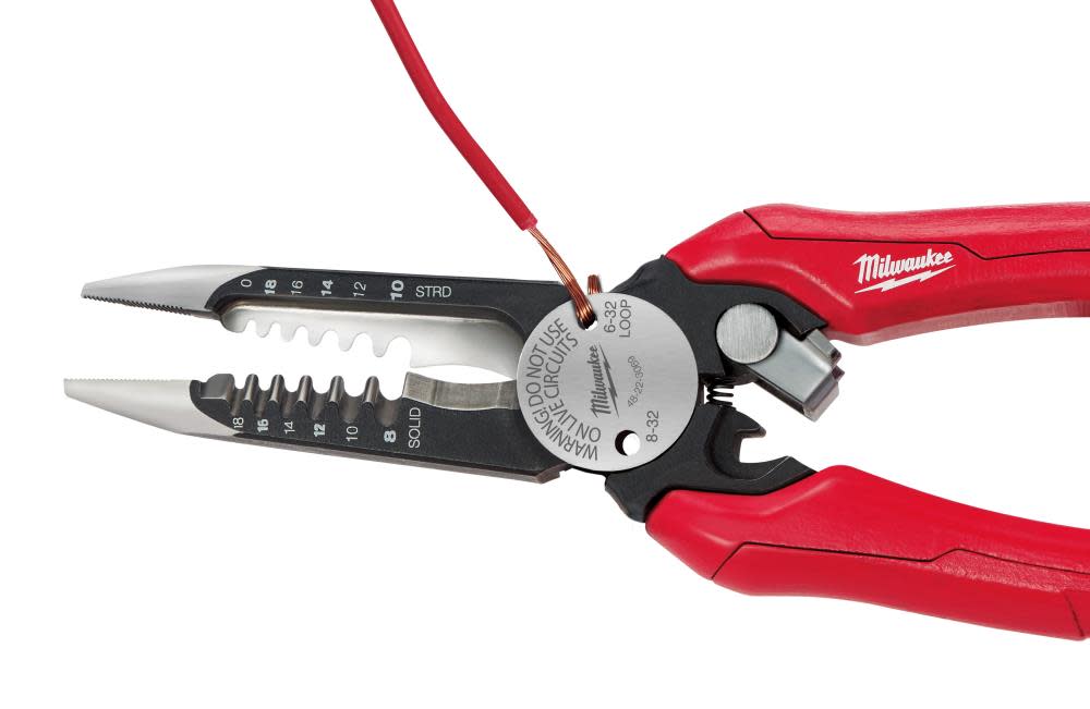 Milwaukee Electricians Combination Wire Pliers - Ascmtools