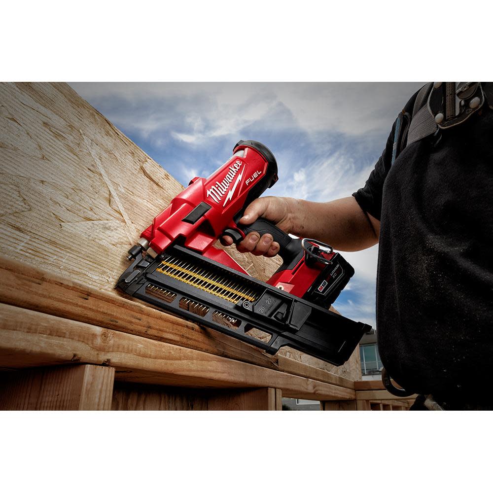 Milwaukee M18 FUEL 21 Degree Framing Nailer - Ascmtools
