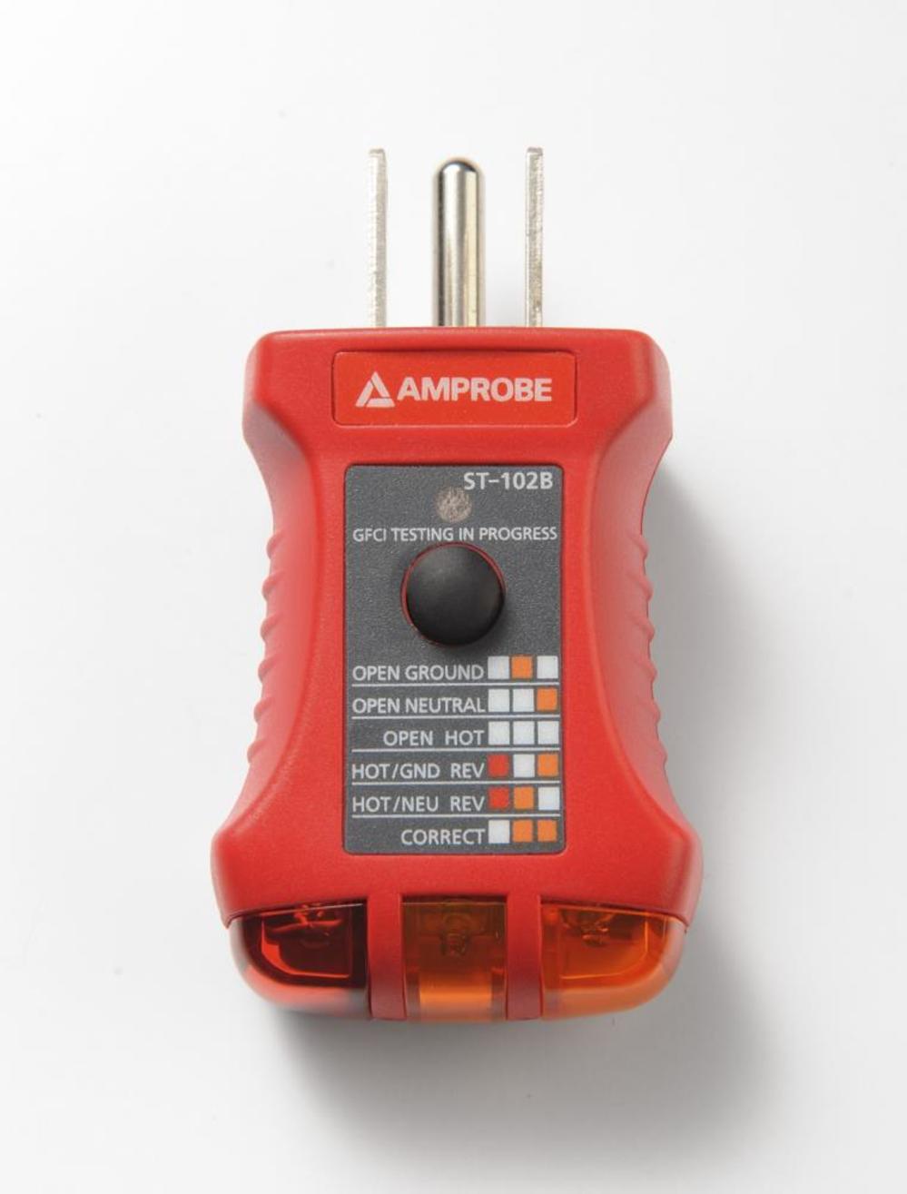 Amprobe Receptacle Tester with GFCI - Ascmtools