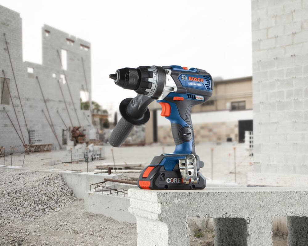 Bosch 18V EC Brute Tough 1/2″ Hammer Drill/Driver Kit - Ascmtools