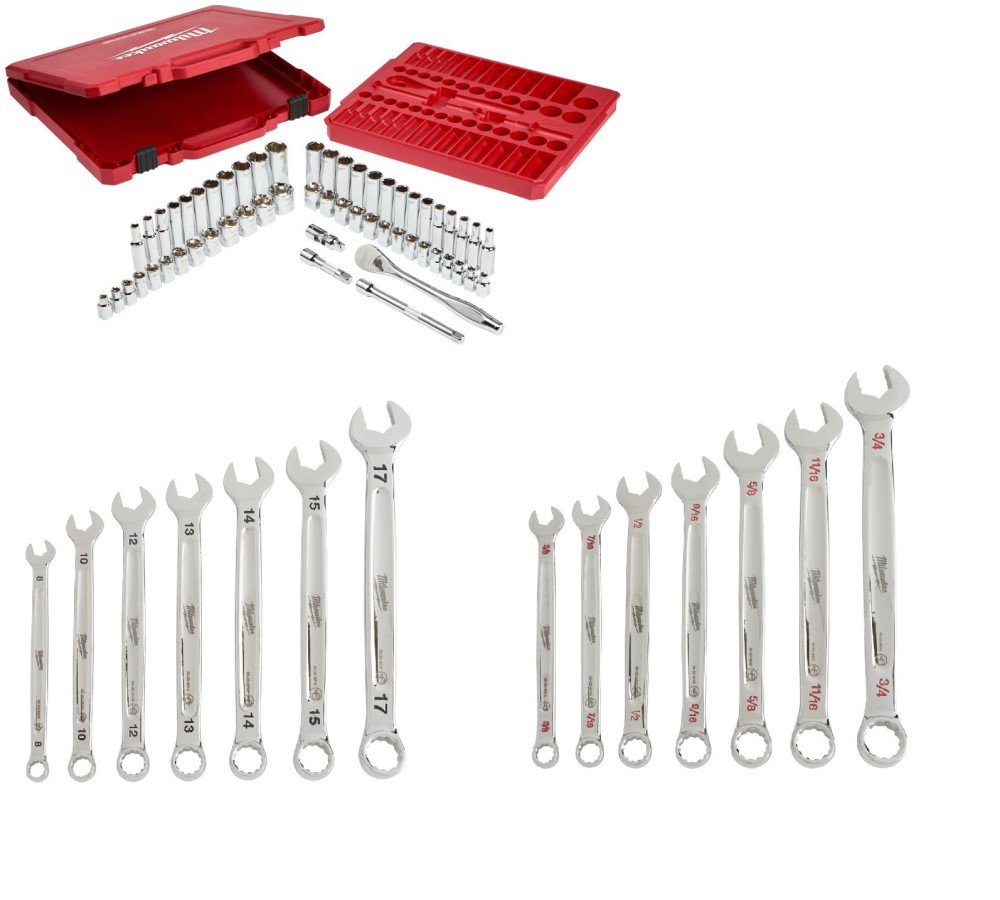 Milwaukee Hand Tools Set 70pc Bundle - Ascmtools