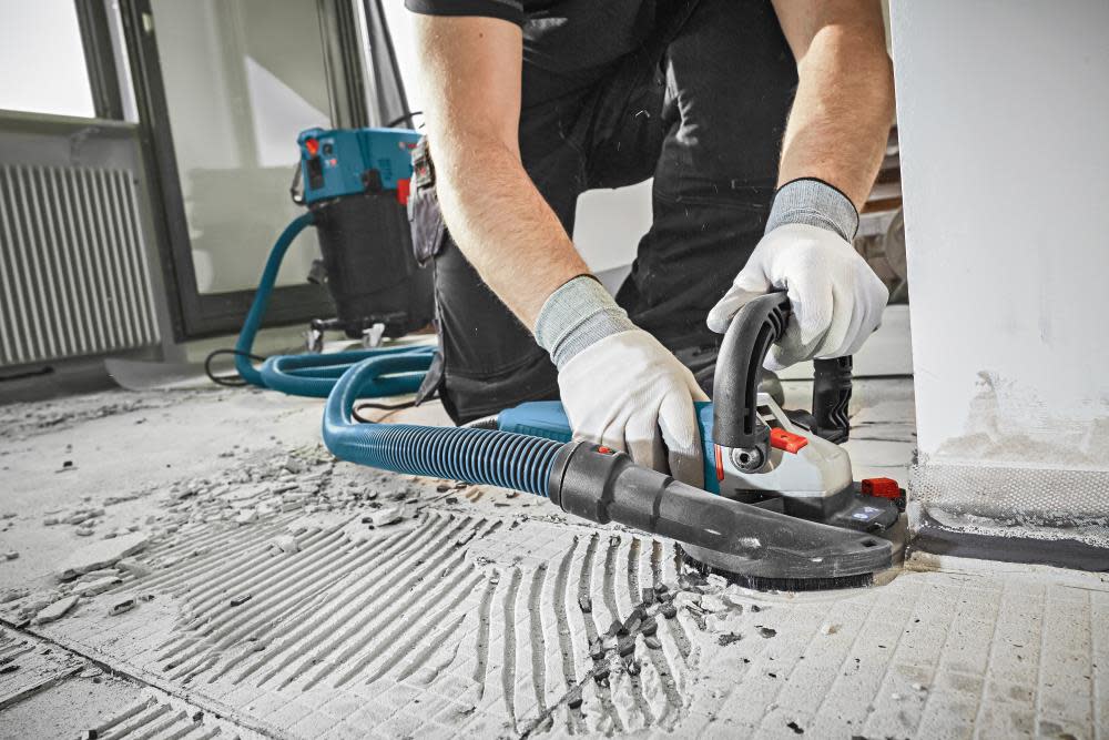 Bosch 5 In. Concrete Surfacing Grinder with Dedicated Dust-Collection Shroud - Ascmtools