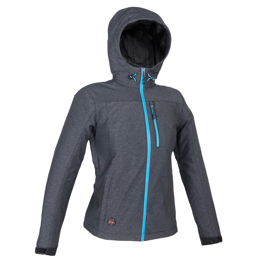 Mobile Warming Adventure Heated Jacket Women’s 7.4 Volt Heather Gray XL - Ascmtools