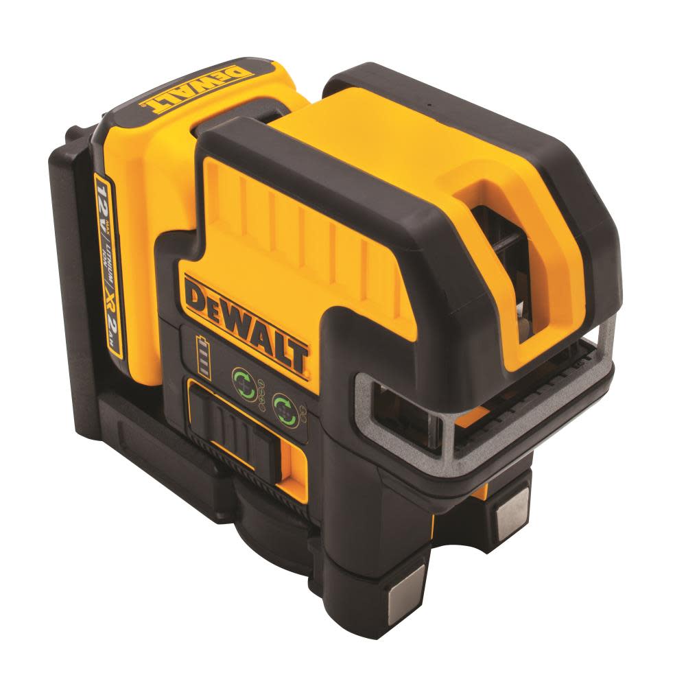 DEWALT 12 V 2 Spot Cross Line Green Laser - Ascmtools