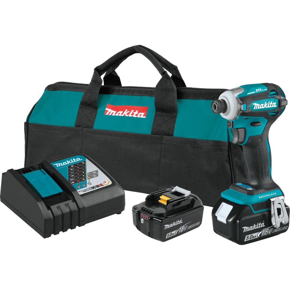 Makita 18V LXT Quick-Shift Mode 4-Speed Impact Driver Kit - Ascmtools