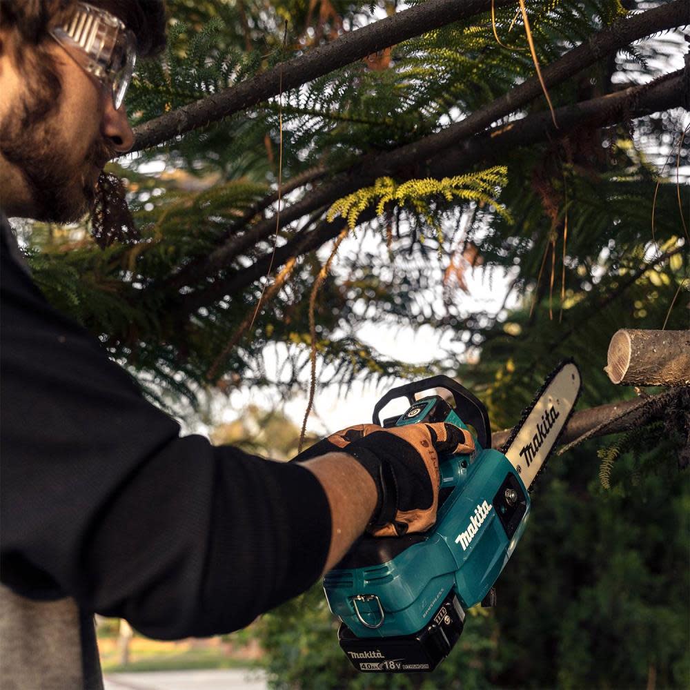 Makita 18V LXT Chain Saw Kit Lithium Ion Brushless Cordless 10″ Top Handle - Ascmtools