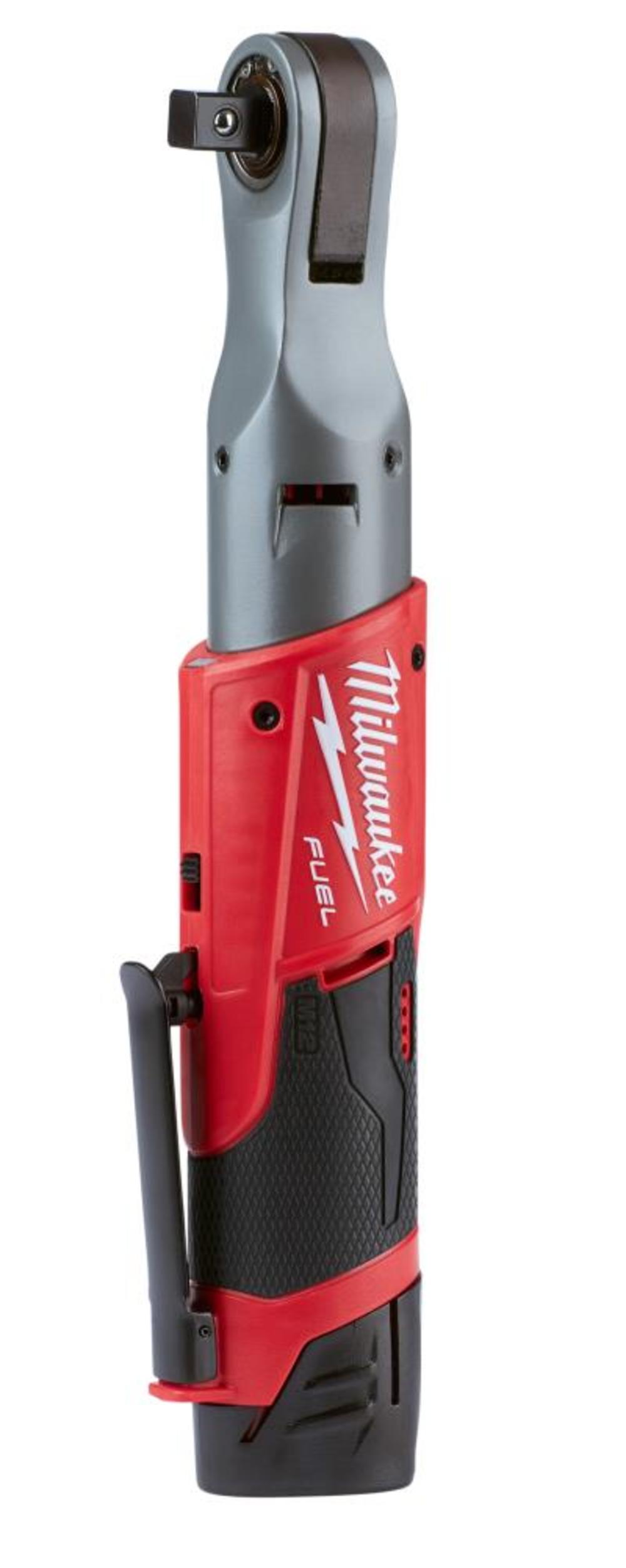 Milwaukee M12 FUEL 1/2 in. Ratchet 2 Battery Kit - Ascmtools