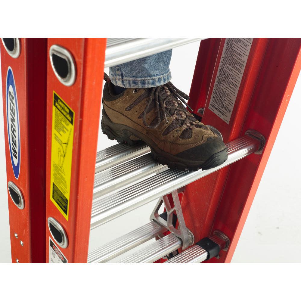 Werner 28 Ft. Type IA Fiberglass Compact Extension Ladder - Ascmtools