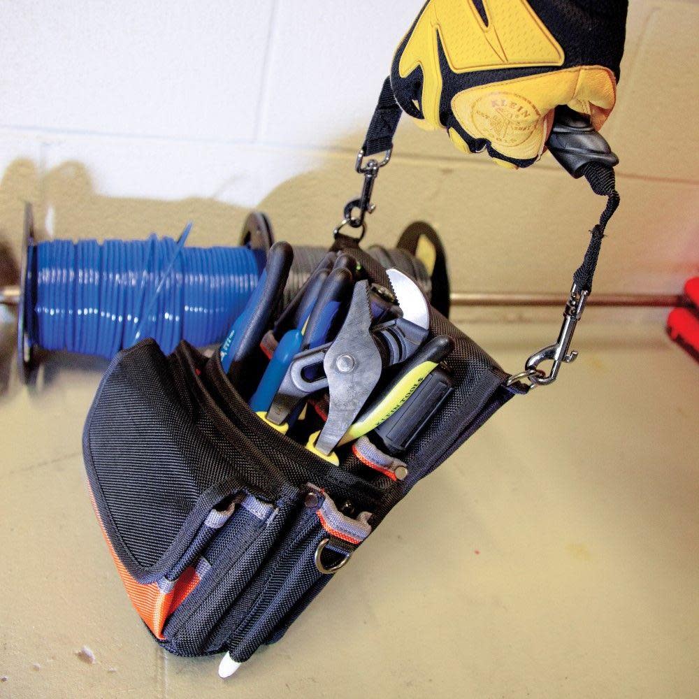 Klein Tools Tradesman Pro 9 Pocket Tool Pouch - Ascmtools