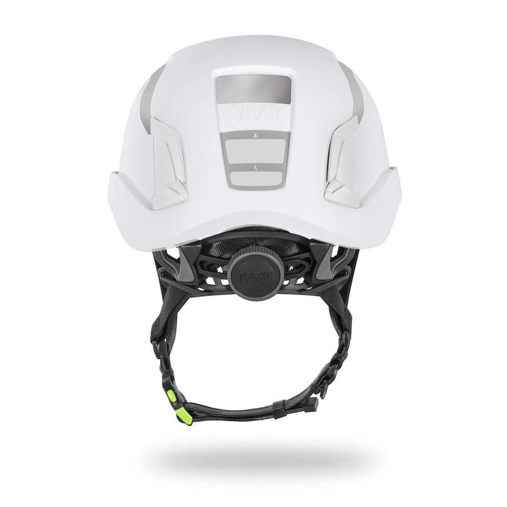 KASK America Zenith X2 Hi Viz White Class E Safety Helmet - Ascmtools