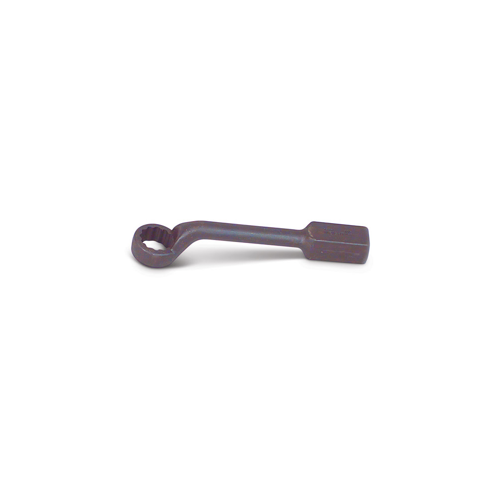 Wright Tool 2 In. Nominal 12 Point Offset Handle Striking Face Box Wrench - Ascmtools