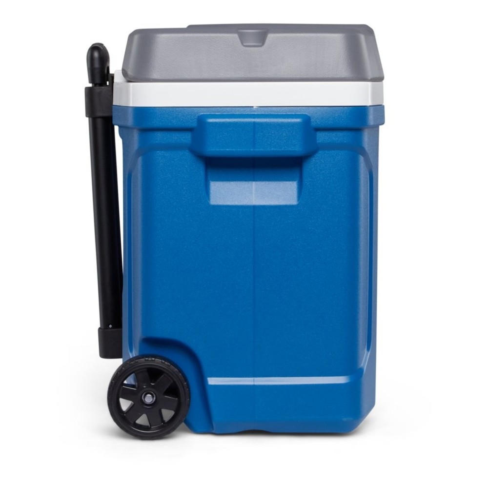 Igloo Latitude 30 Roller Hard Cooler Indigo Blue/Meteorite 30qt - Ascmtools
