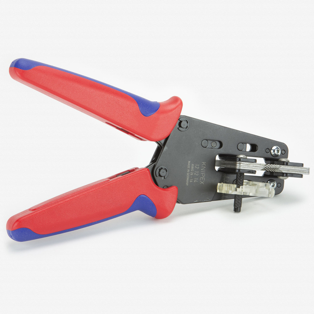 Knipex Wire Stripper Precision Insulation 195mm 16-26 AWG - Ascmtools