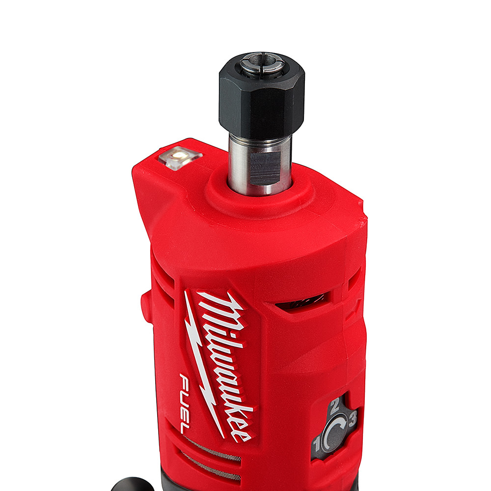 Milwaukee M12 FUEL Straight Die Grinder 2 Battery Kit - Ascmtools