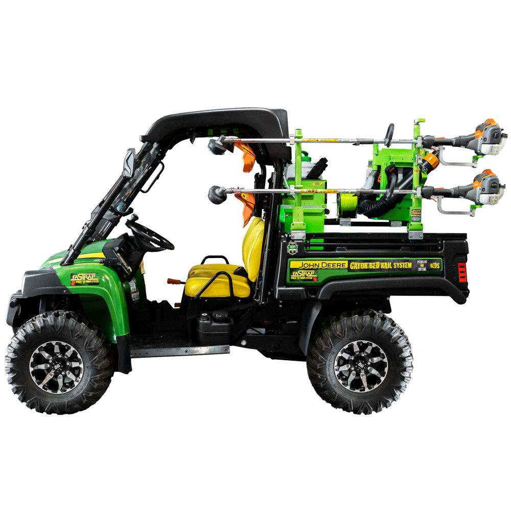 Green Touch Bed Rail System For John Deere Gator Plastic Bed - Ascmtools
