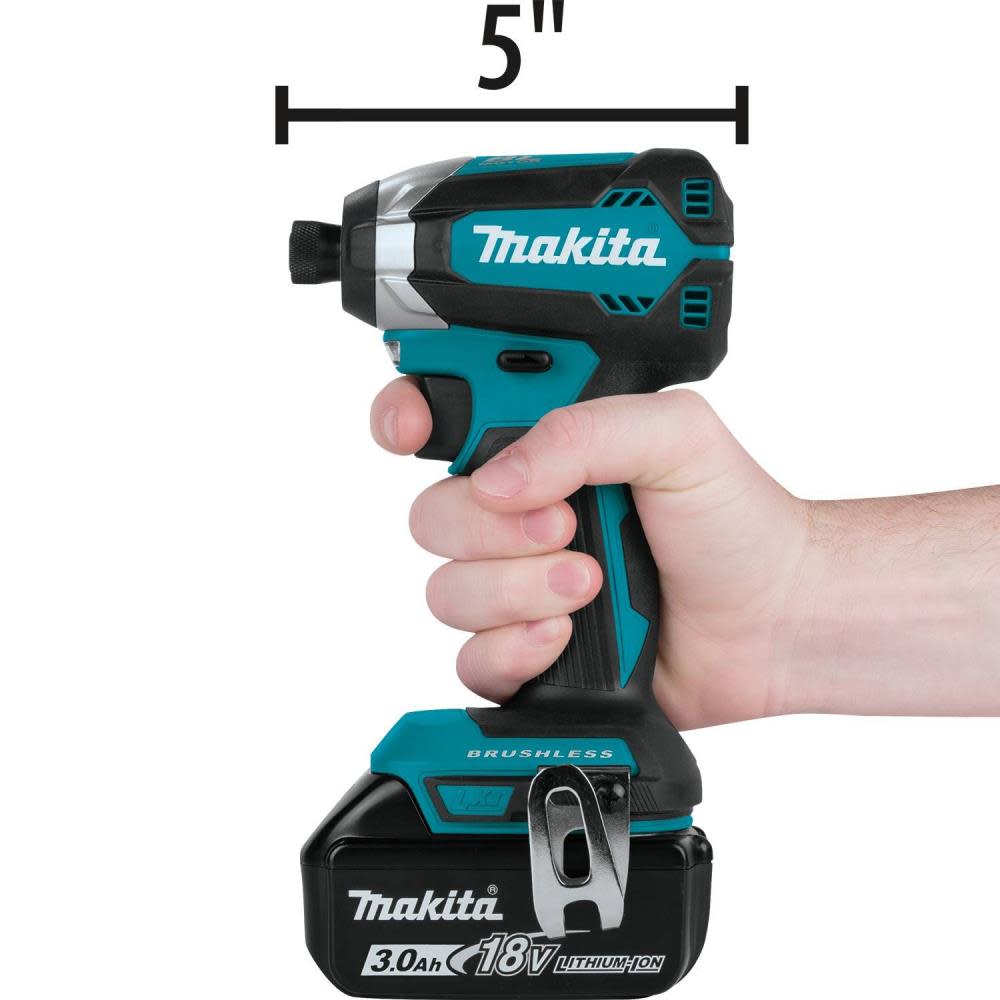 Makita 18V LXT Lithium-Ion Brushless Cordless 2-Pc. Combo Kit (3.0Ah) - Ascmtools