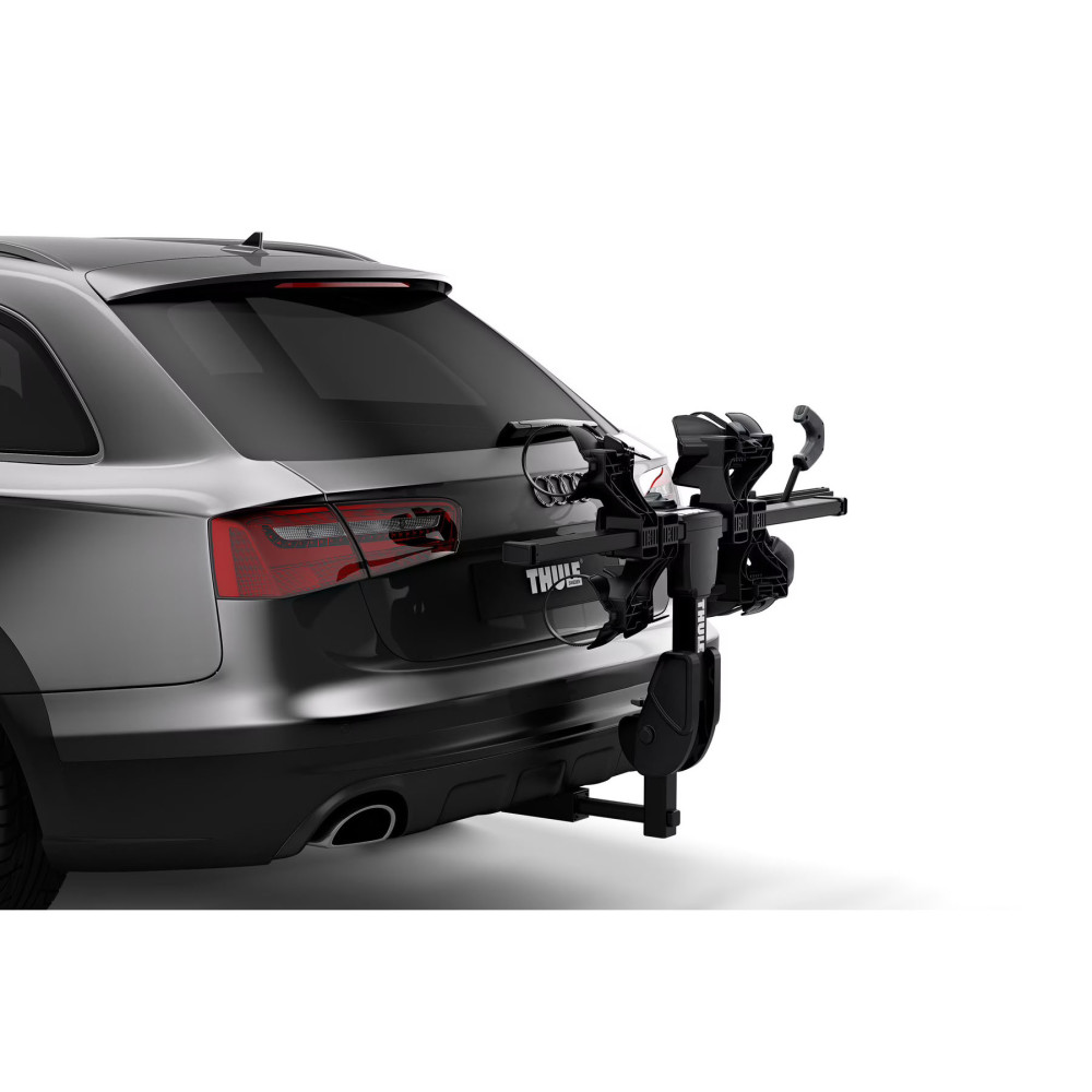 Thule DoubleTrack Pro XT Black 2 Bike Hitch Bike Rack - Ascmtools