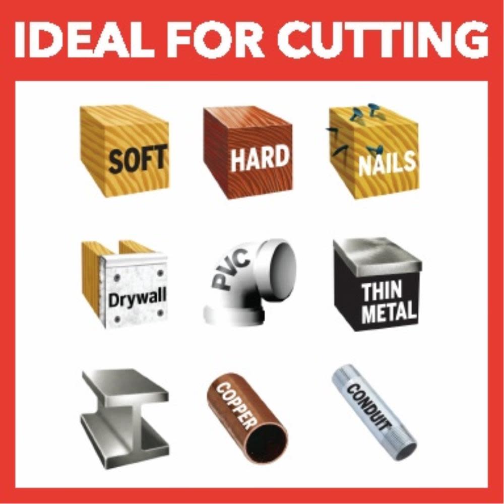 Dremel 1 5/8″ Universal Wood & Metal Oscillating Flush Cut Blade 3pk - Ascmtools