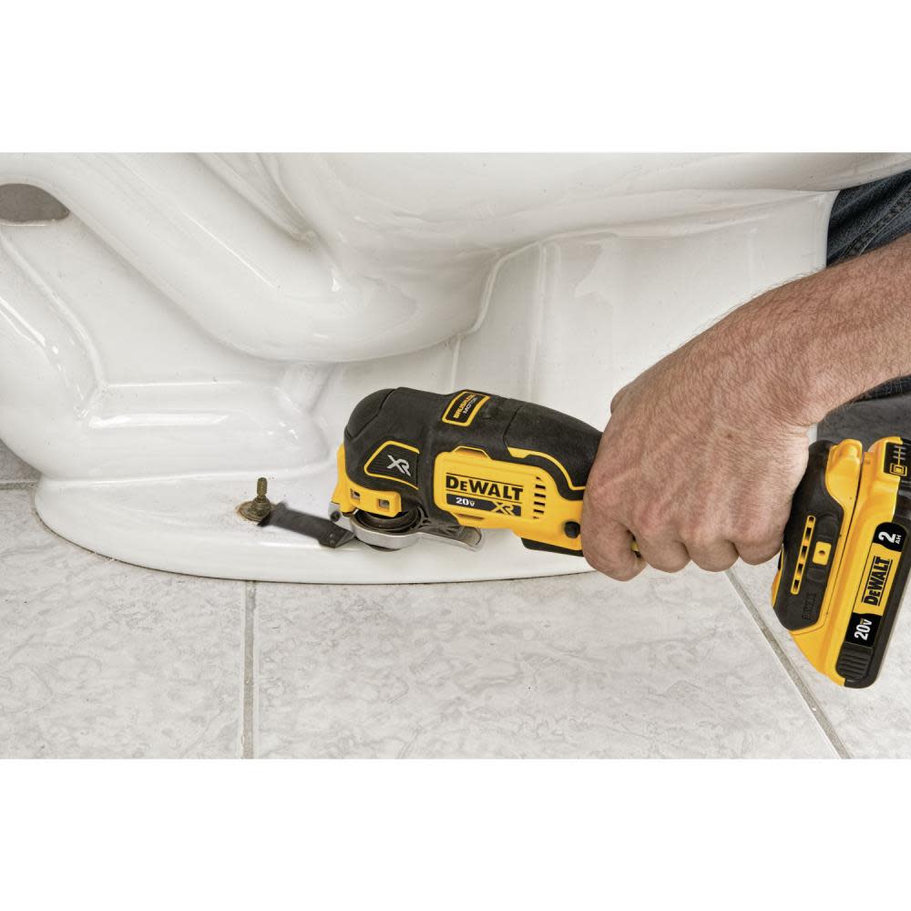 DEWALT 20V Max XR Oscillating Multi Tool with 4Ah Battery Starter Kit - Ascmtools