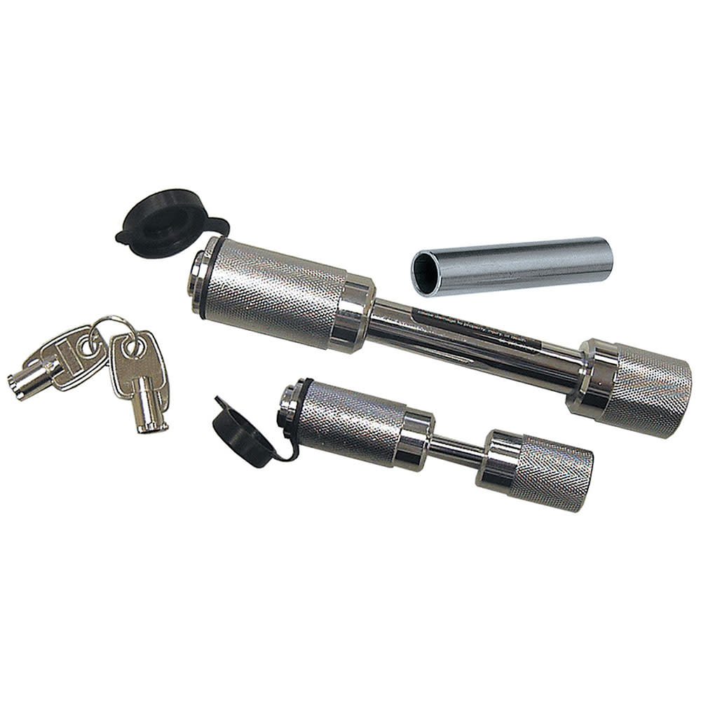 Reese 1/2″ & 5/8″ Chrome Sleeved Hitch Receiver Lock - Ascmtools