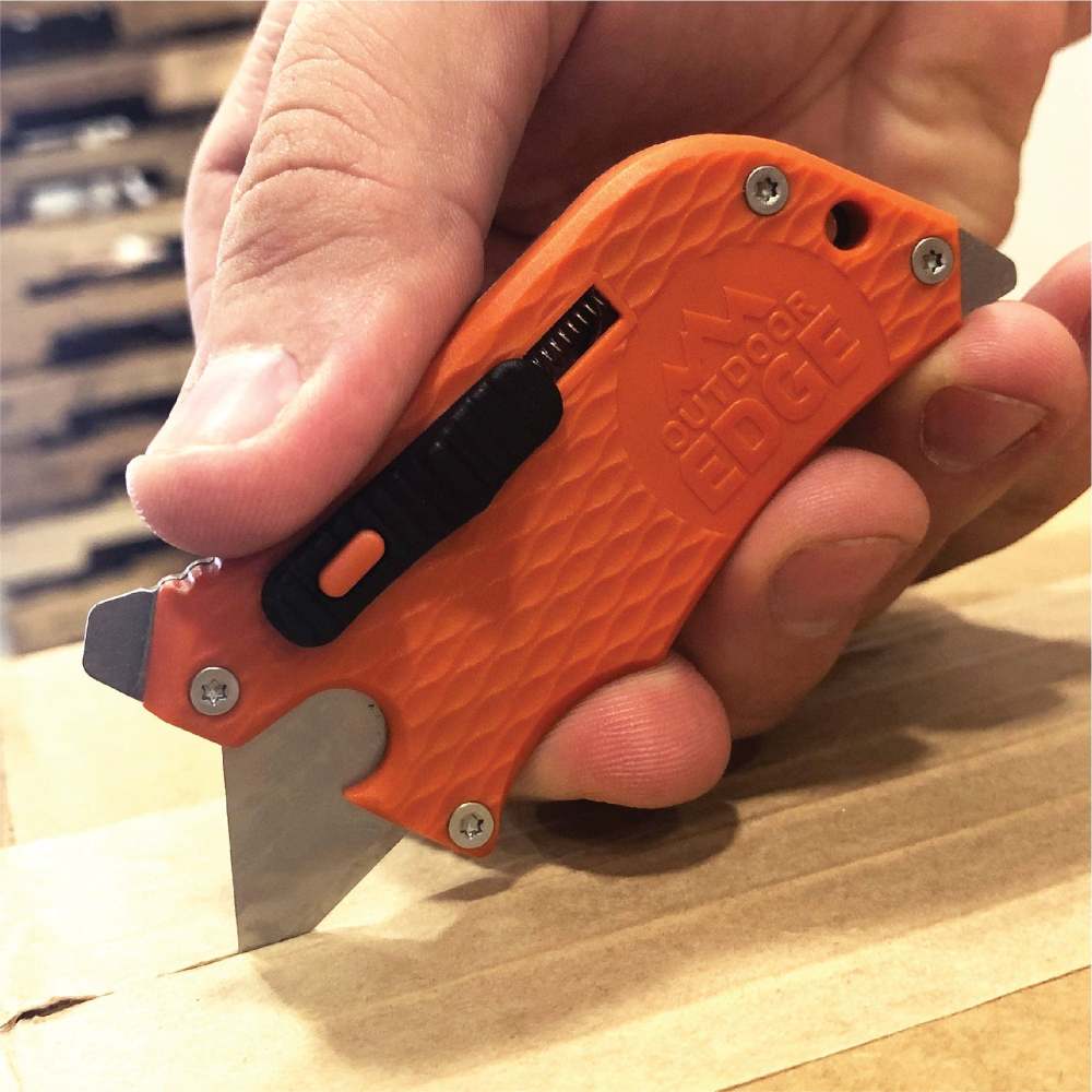Outdoor Edge Slidewinder Nimble Little Multitool Orange - Ascmtools