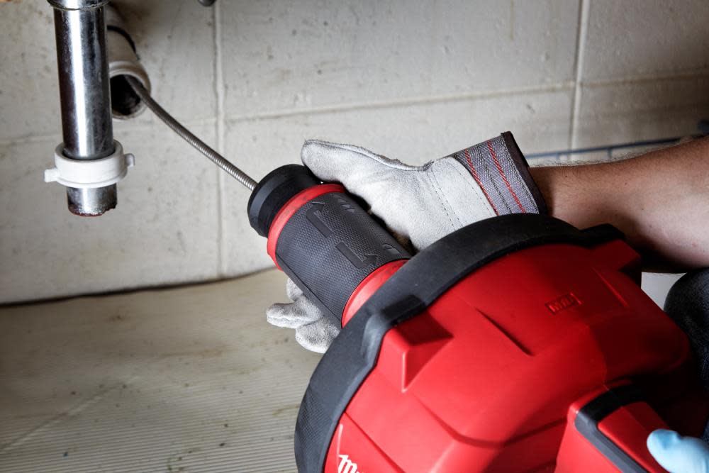 Milwaukee M18 FUEL Drain Snake with Cable-Drive-A - Ascmtools