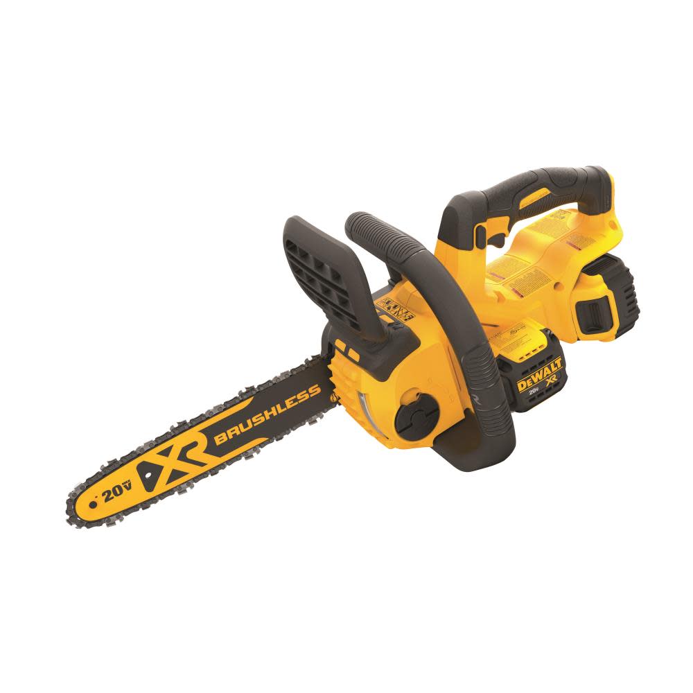 DEWALT 20V MAX 12″ Chainsaw Kit with Extra 12″ Chain - Ascmtools