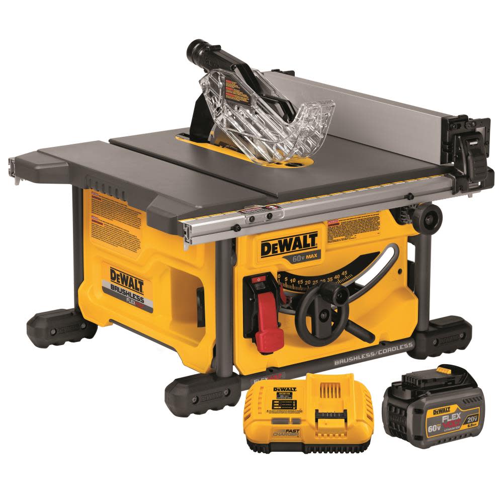 DEWALT FLEXVOLT 60V MAX* 8-1/4In Table Saw Kit - Ascmtools