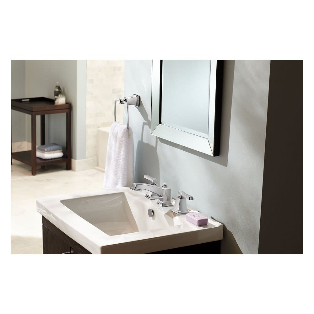 Moen Boardwalk Bathroom Lavatory Faucet Chrome 1 Handle High Arc - Ascmtools