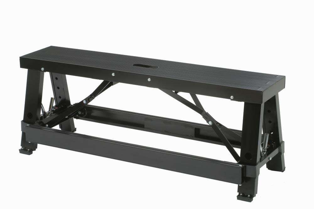 Warner 48-in Adjustable Aluminum Drywall Bench - Ascmtools