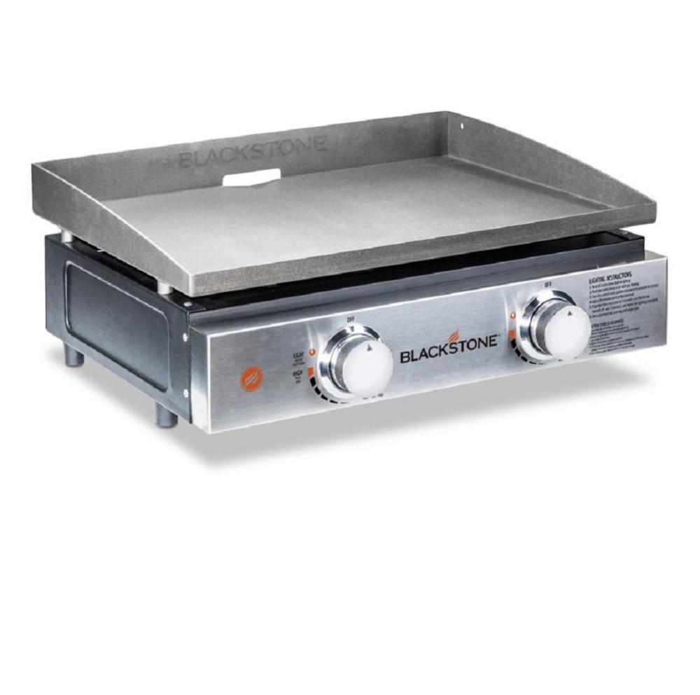 Blackstone 22″ Tabletop Griddle with Stainless Steel Front Plate - Ascmtools