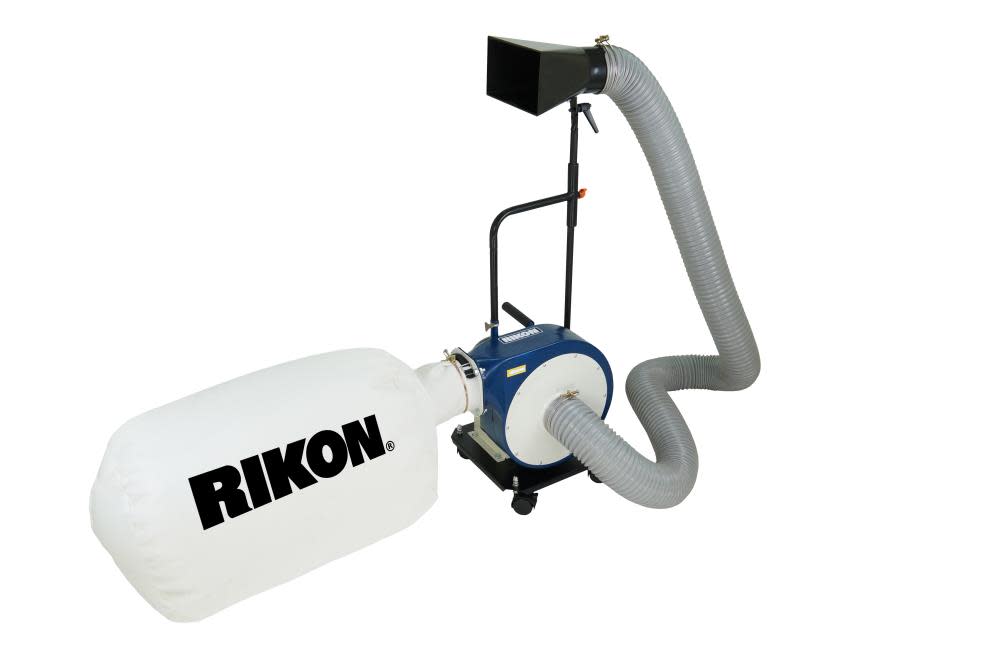 Rikon 1HP Portable Dust Collector - Ascmtools
