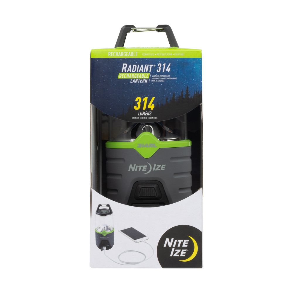 Nite Ize Radiant 314 Lantern Rechargeable - Ascmtools