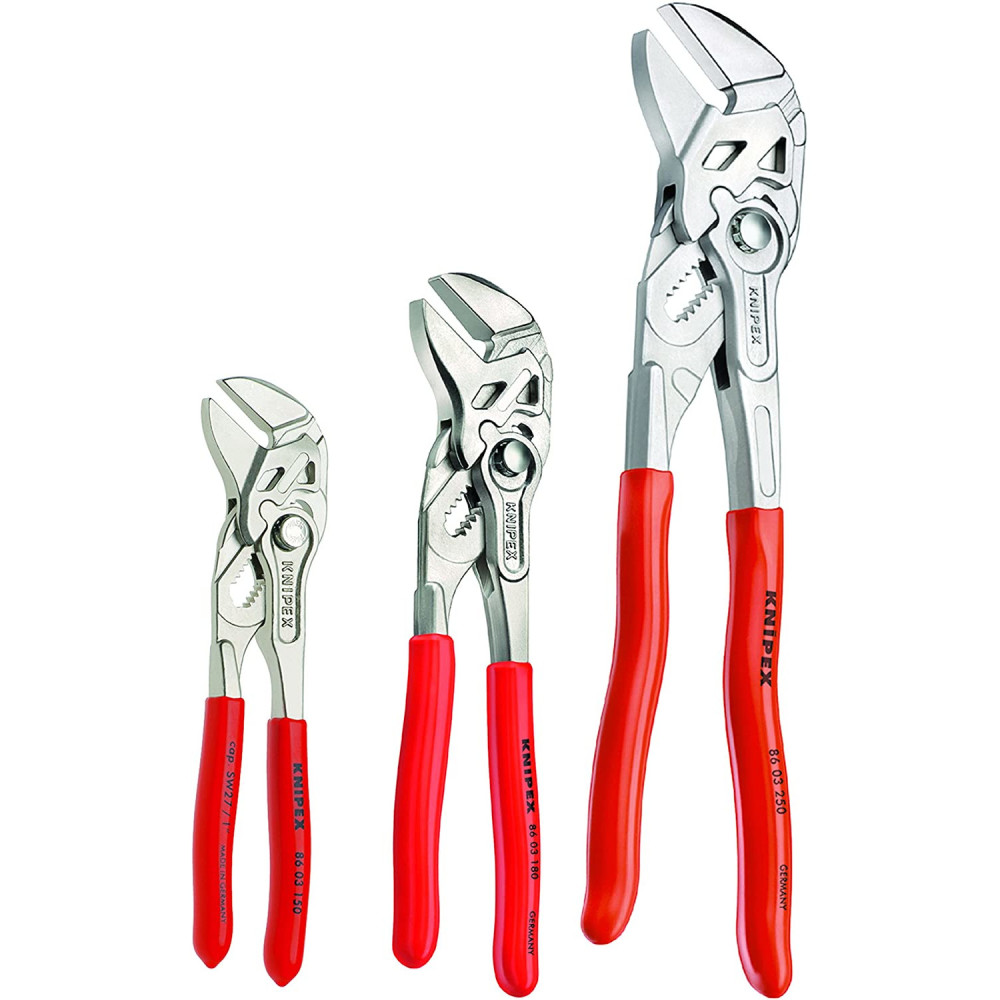 Knipex Pliers Wrench Set 3pc - Ascmtools