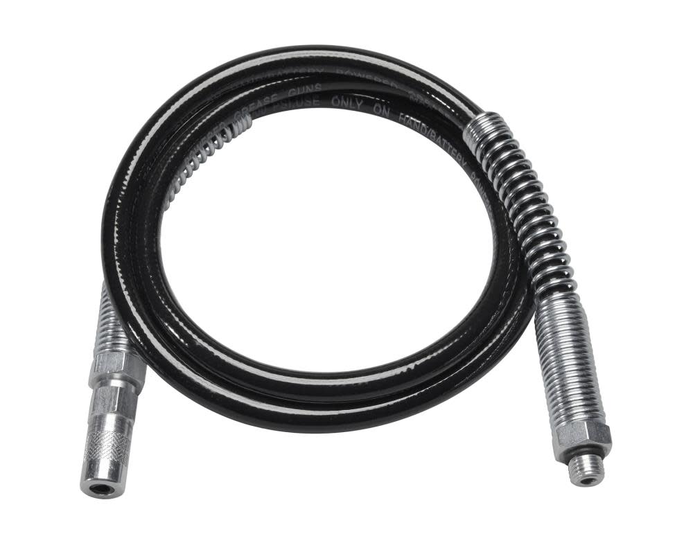 Milwaukee 48 in. Grease Gun Replacement Hose with HP Coupler - Ascmtools