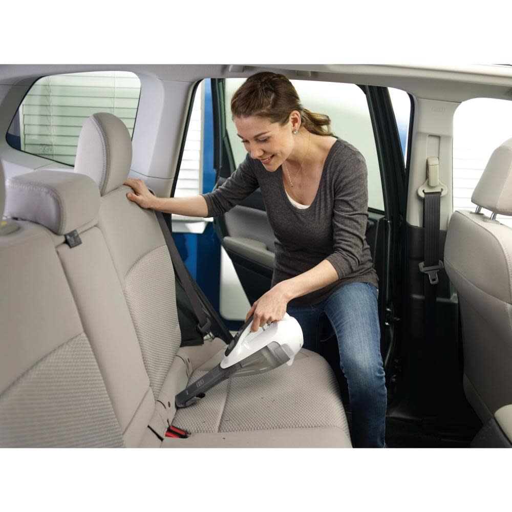 Black and Decker GEN 9.5 2Ah Handheld Vacuum White with Scent - Ascmtools