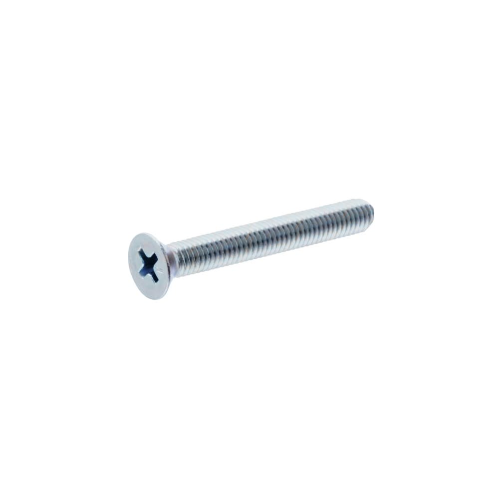 Hillman 1/4-20 x 2 1/2″ Zinc Flat Head Phillips Machine Screw 100pk - Ascmtools